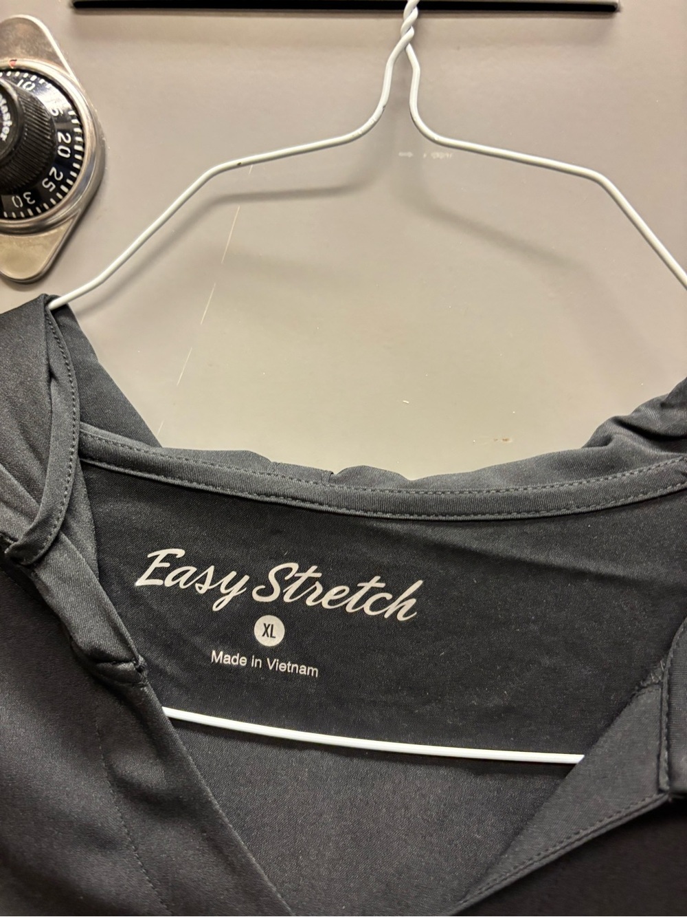 Women’s Black V-Neck Sleep Top